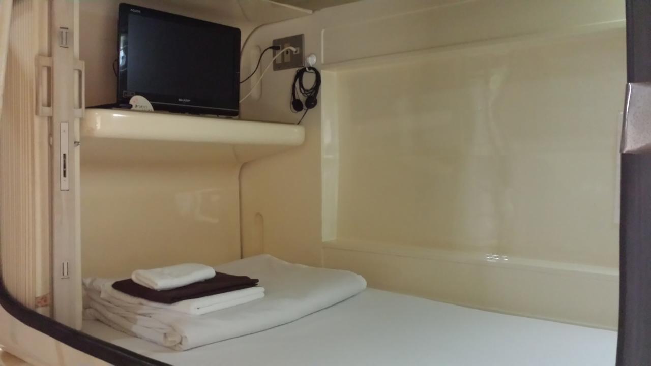 Capsule Hotel Honcho Sendai Ngoại thất bức ảnh